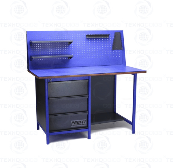 PROFFI-M 2МД ОПС1Д Верстак металлический (однотумбовый)